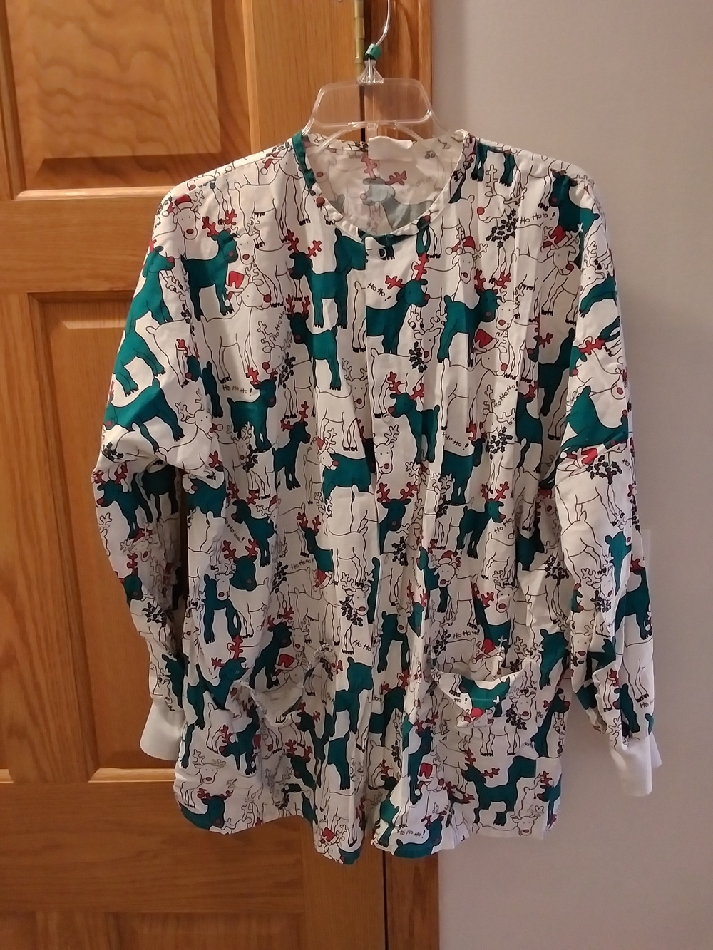 Holiday Women's Scrub Top XL